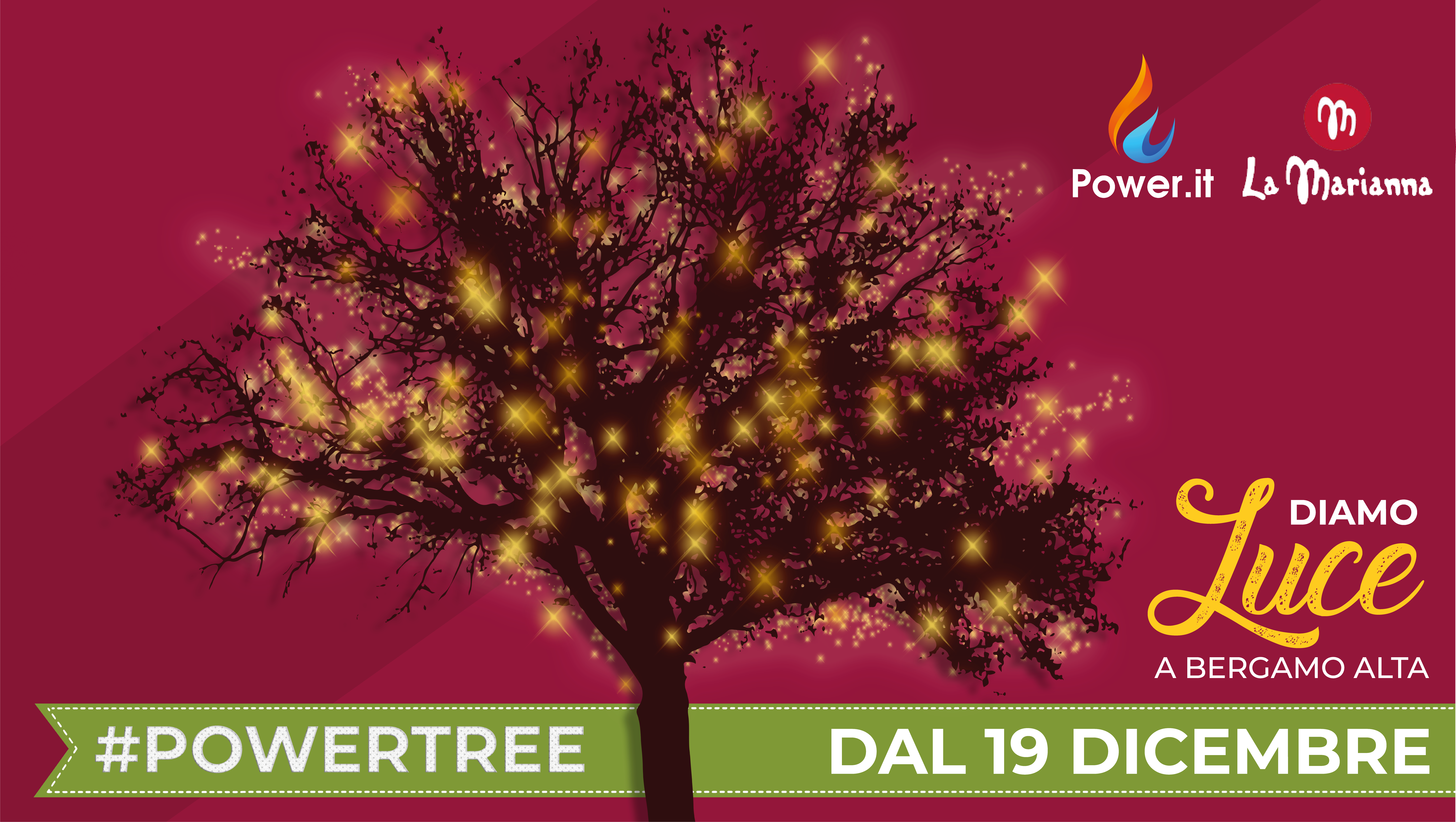 L’albero di Colle Aperto torna a brillare dopo oltre 10 anni